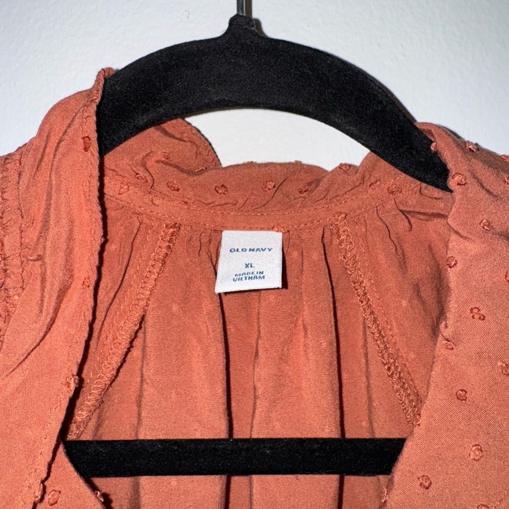 Old Navy Terracotta Midi Dress - Picture 6 of 7